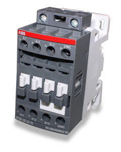 Contactor AF 230V 50/60Hz 9A 3 main contacts 1NC